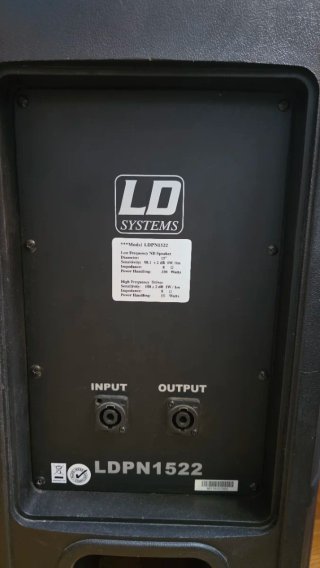 Altavoces LD Systems Negros para Fiestas