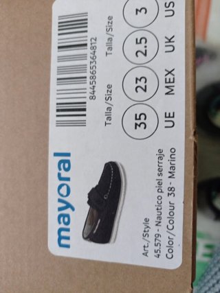 Mocasines niño Mayoral azul marino