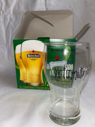 Pack 2 Vasos Heineken Cristal