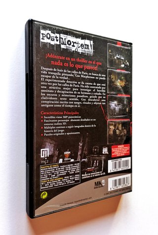 Post Mortem PC CD-ROM MK Interactive