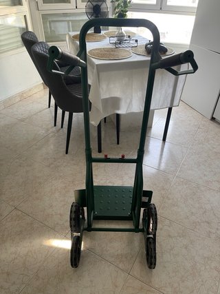 Carretilla Escaladora Metálica Verde