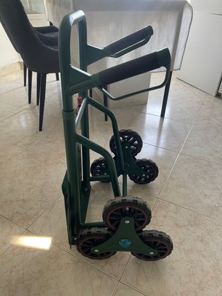Carretilla Escaladora Metálica Verde