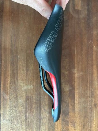 Sillín Bici Selle Italia SLS Negro/Rojo