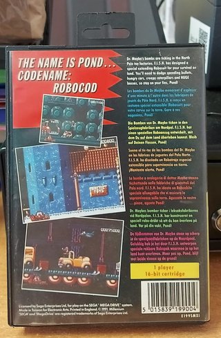 James Pond 2: Codename Robocod Sega Mega Drive PAL