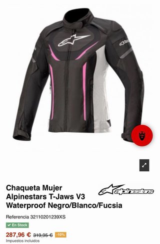 Chaqueta Alpinestars Stella T-Jaws V3 Waterproof
