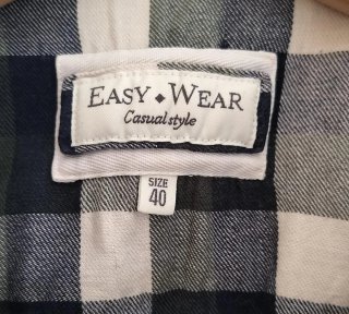 Camisa cuadros EASY WEAR Talla 40