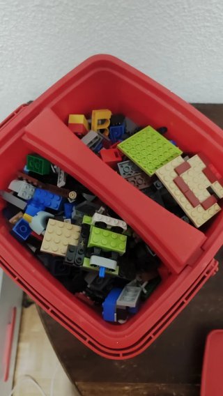 Lotti di scatole LEGO + figure