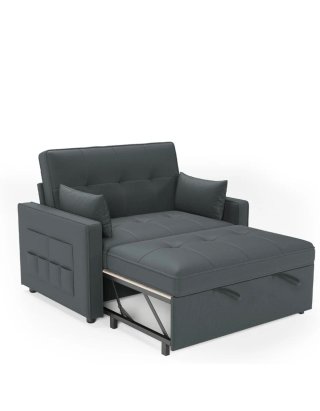 Sofá Cama  negro negro nuevo 2 Plazas