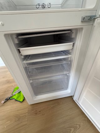 Nevera Combi Candy Blanca