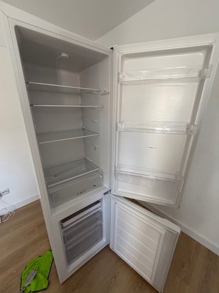 Nevera Combi Candy Blanca