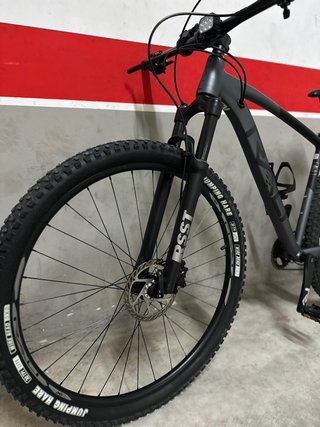 Bicicleta Raly Montaña talla M, Color Negro-Gris