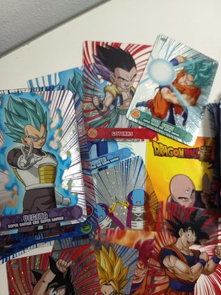 Lote 120 Cartas Dragon Ball Super Panini