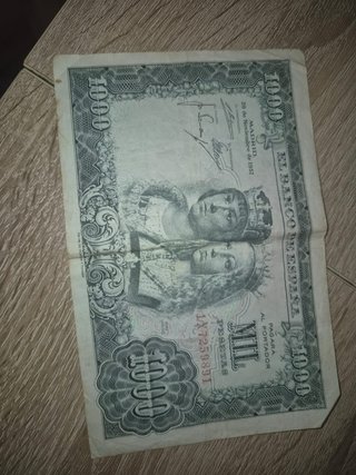 Billete 1000 Pesetas Banco de España