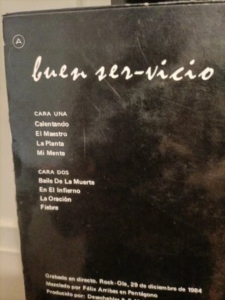 Desechables - Buen Ser-Vicio Vinilo