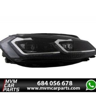 Faros delanteros Led para VW Golf 7.5 Facelift con