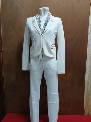 Tailleur donna bianco