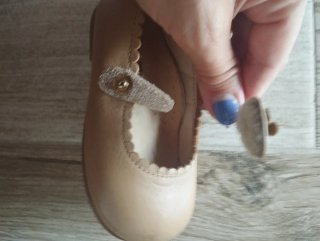 Zapatos niña camel
