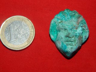 Espectacular exvoto Cabeza bronce Ibero Romana