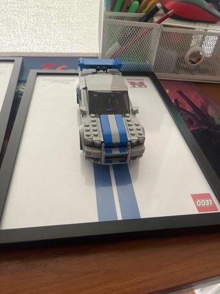 Marco para colgar Lego en pared