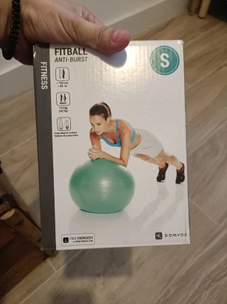 Pelota Fitball Anti-Burst Talla S Color mint