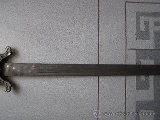 ESPADA CEREMONIAL JIAN. DINASTIA QING. CHINA. REPR