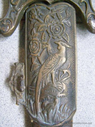 ESPADA CEREMONIAL JIAN. DINASTIA QING. CHINA. REPR