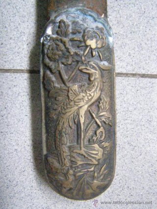 ESPADA CEREMONIAL JIAN. DINASTIA QING. CHINA. REPR