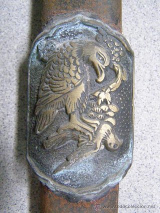 ESPADA CEREMONIAL JIAN. DINASTIA QING. CHINA. REPR