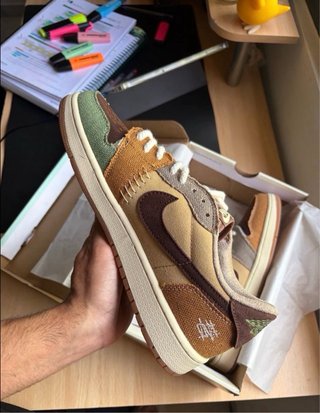 Nike Dunk sb Voodoo Marrón/Verde
