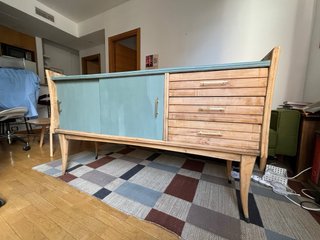 MuebleTV / aparador Mid Century Semi Restaurado