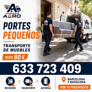 Transporte de sofás y muebles