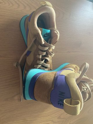 Zapatillas Nike Talla 41 Unisex Marrones y Turques