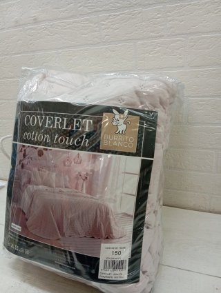 Colcha de verano rosa para cama de 150