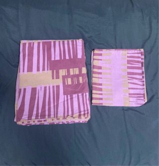 Sacco letto + fodera fantasia righe