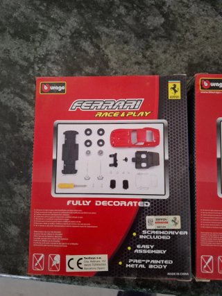 Kit Montaje Ferrari Burago 1/43