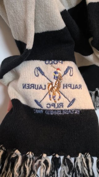 Polo Ralph Lauren Bufanda extralarga de lana 100%