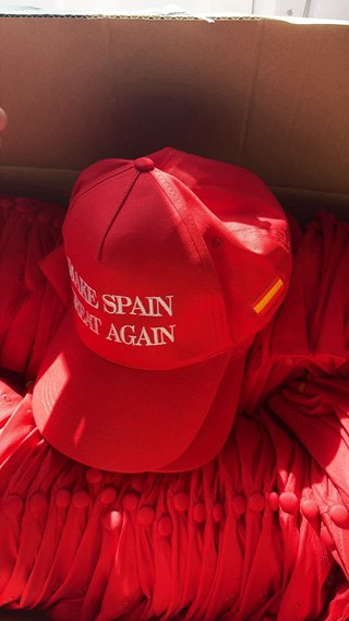 Gorra Make Spain Great Again Roja, Ferran Torres