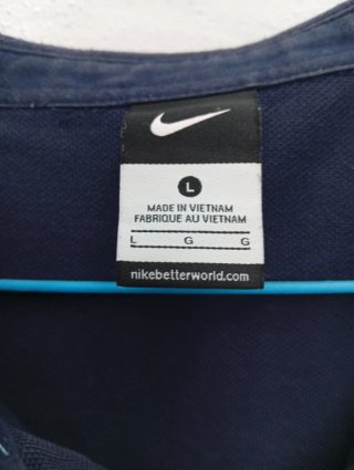 Polo Athletic Bilbao Vintage Nike Azul/Turquesa