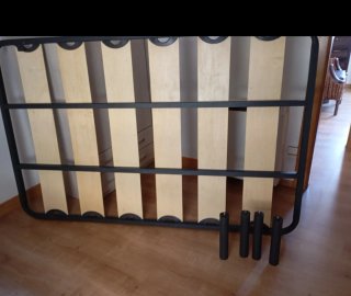 Somier y colchón 90cm