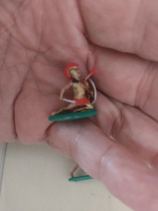 Figuras Guerreros Espartanos