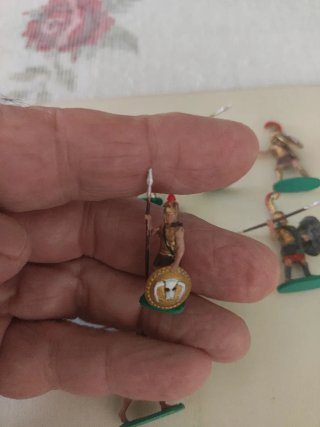 Figuras Guerreros Espartanos
