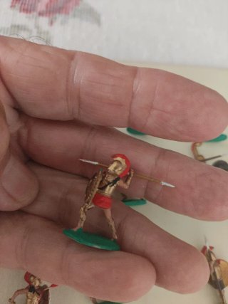 Figuras Guerreros Espartanos