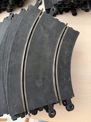 30 pistas curvas Scalextric antiguo vintage tramo