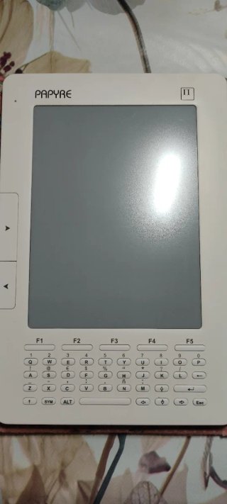 Libro Electrónico Papyre Blanco y Gris
