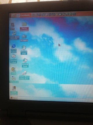 Toshiba 220 Cs Ordenador Portátil 1997