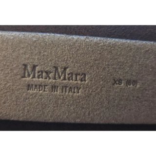 Max Mara Atelier Cinturón de Piel Beige