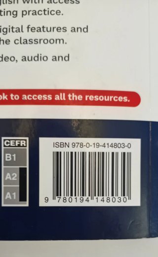 Libro Curso de Ingles. ISBN  9780194148030 English