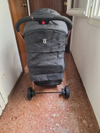 Silla de paseo Asalvo NOVA Negra y Oro