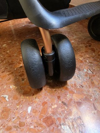 Silla de paseo Asalvo NOVA Negra y Oro