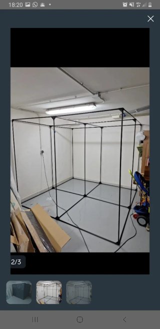 Armario Cultivo 240x240x200